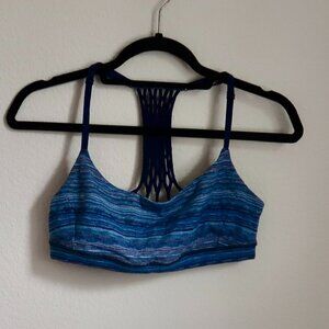 Blue Lululemon Sports Bra